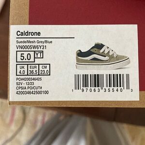 Vans boys Caldrone sneaker